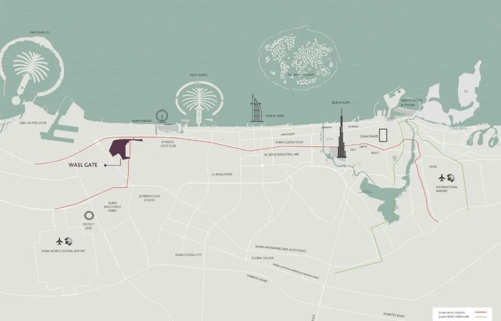 wasl south garden map