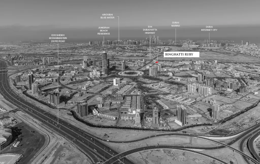 Binghatti Ruby at Jumeirah Village Circle, Dubai