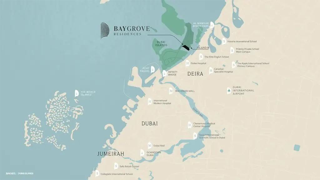 Bay Grove Residences 4 at Dubai Islands - Nakheel