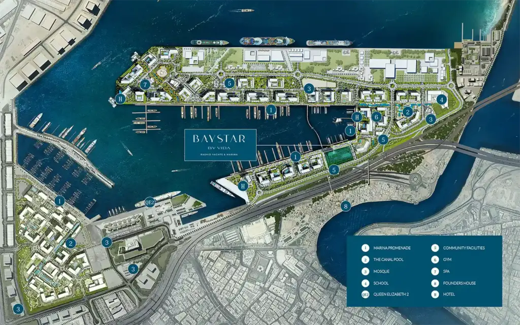 Baystar by Vida at Rashid Yachts & Marina - Emaar Properties