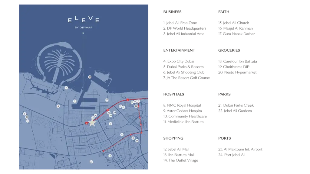 Eleve by Deyaar at Downtown Jebel Ali