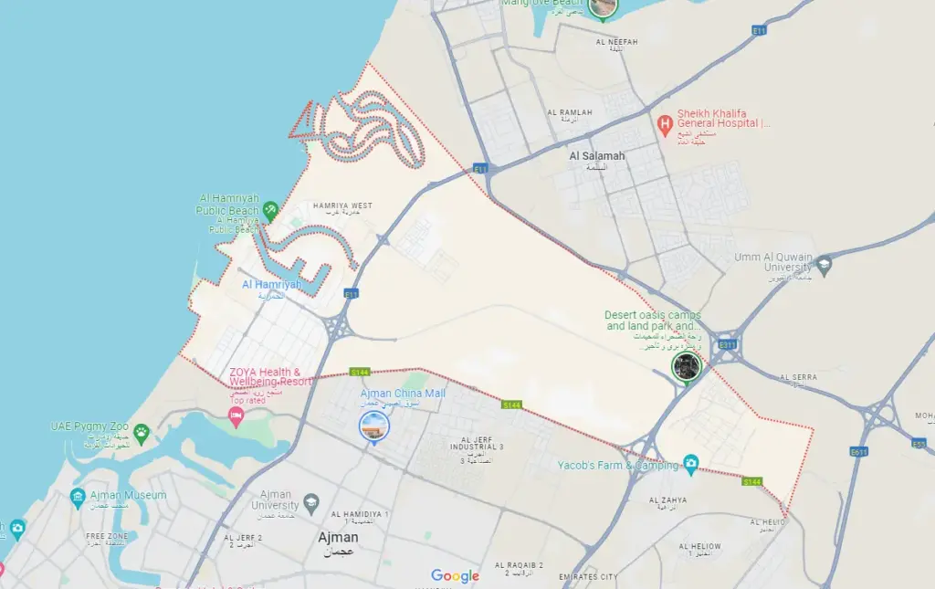Al Thuraya Island at Al Hamriyah