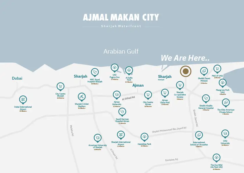 The View Island at Sharjah Waterfront City