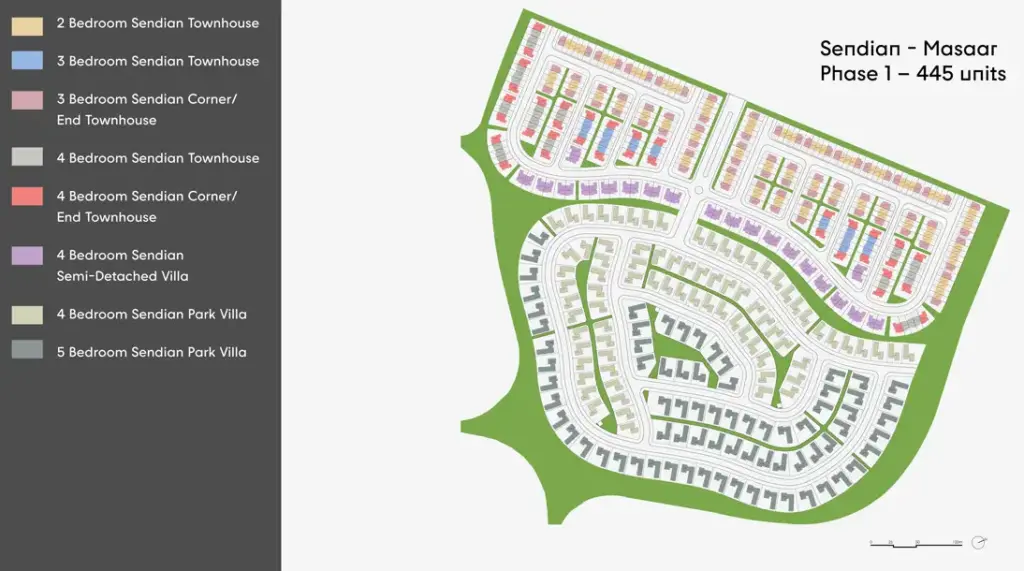 Sendian Villas at Masaar in Sharjah