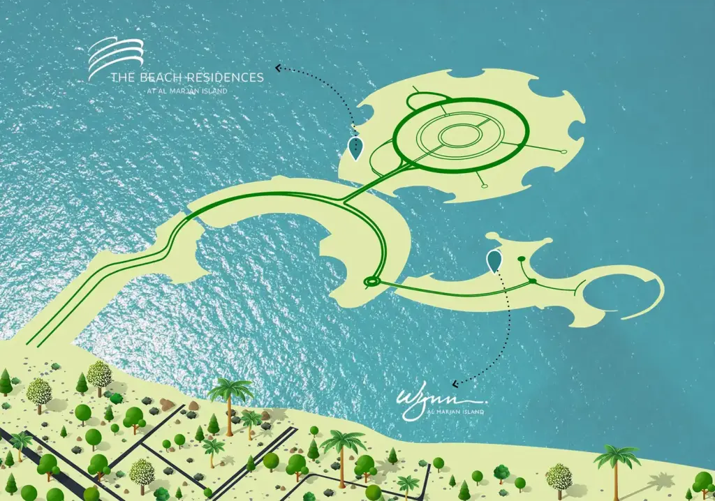 The Beach Residences at Al Marjan Island