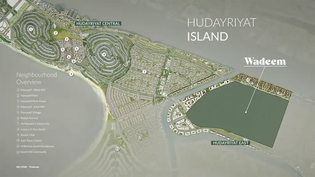 Wadeem Plots at Hudayriyat Island
