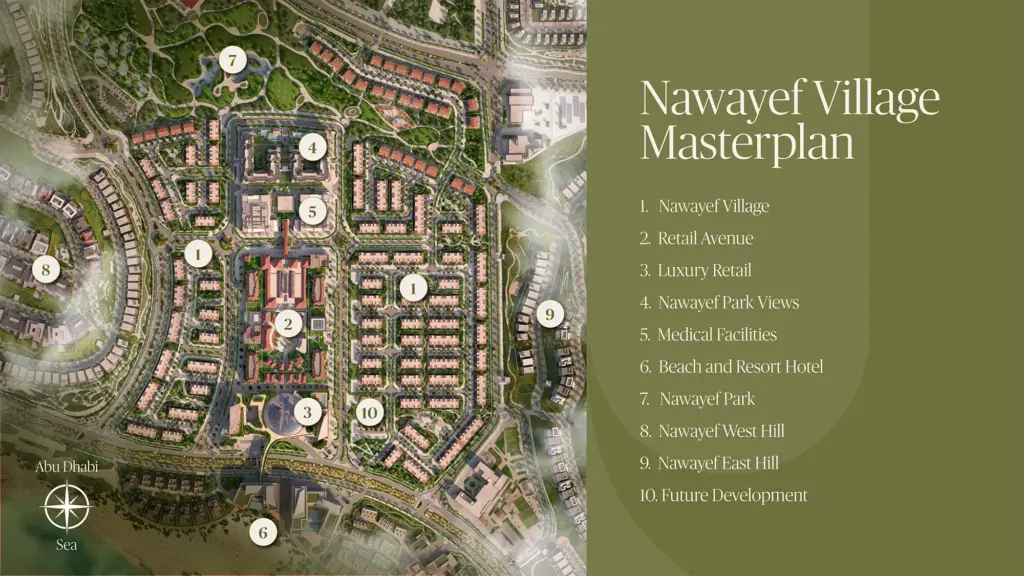 Nawayef Village at Hudayriyat Island