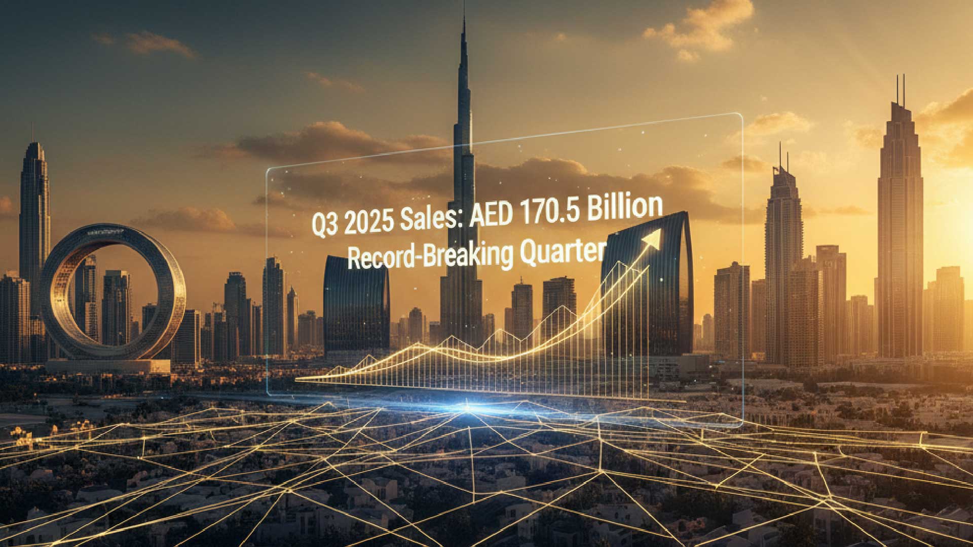 Dubai Real Estate Market Q3 2025 | AED 170.5B in Record Property Sales