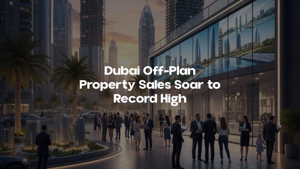 Dubai Off-Plan Property Sales Hit Record High as Developers Fast-Track New Projects