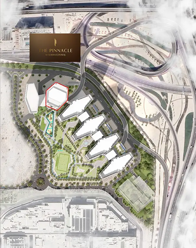 The Pinnacle at Sobha Central in Sheikh Zayed Road, Dubai
