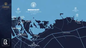 Manchester City Yas Residences map