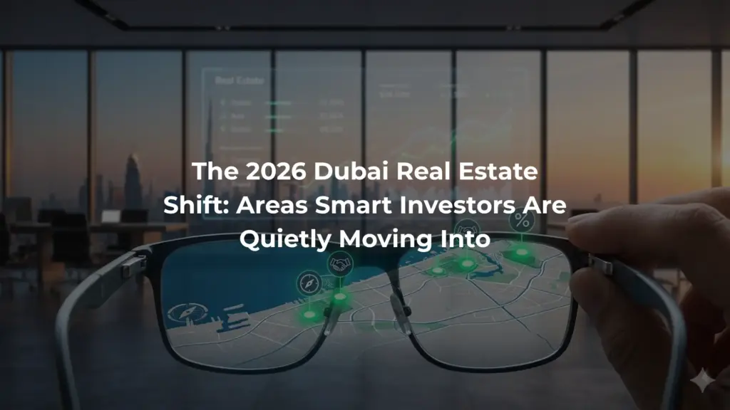 The 2026 Dubai Real Estate Shift Areas Smart Investors Are Quietly Moving Into