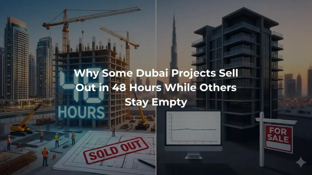 Why Some Dubai Projects Sell Out in 48 Hours While Others Stay Empty