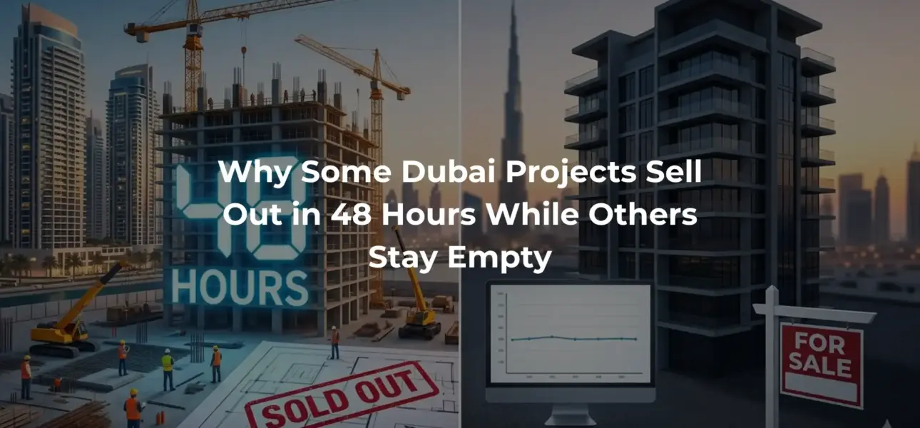 Why Some Dubai Projects Sell Out in 48 Hours While Others Stay Empty