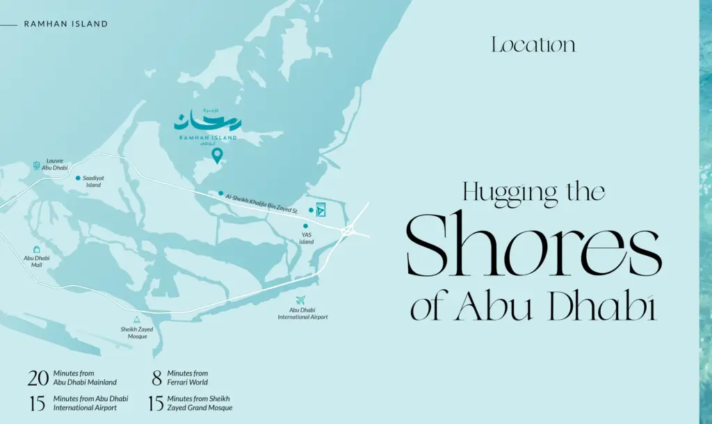 Ramhan Island Villas map