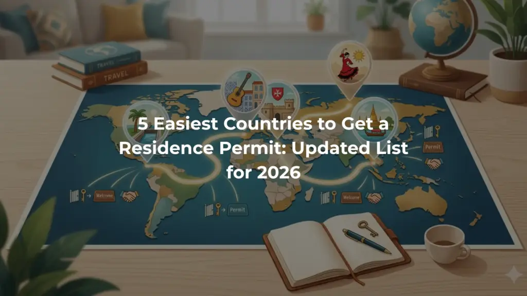 5 Easiest Countries to Get a Residence Permit: Updated List for 2026