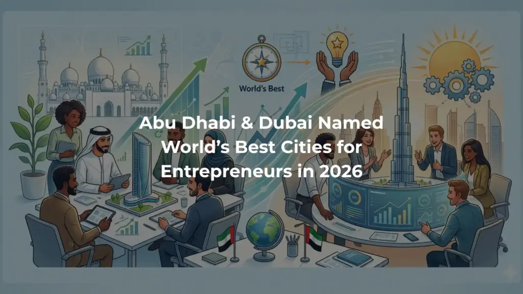 Abu Dhabi & Dubai Named World’s Best Cities for Entrepreneurs in 2026