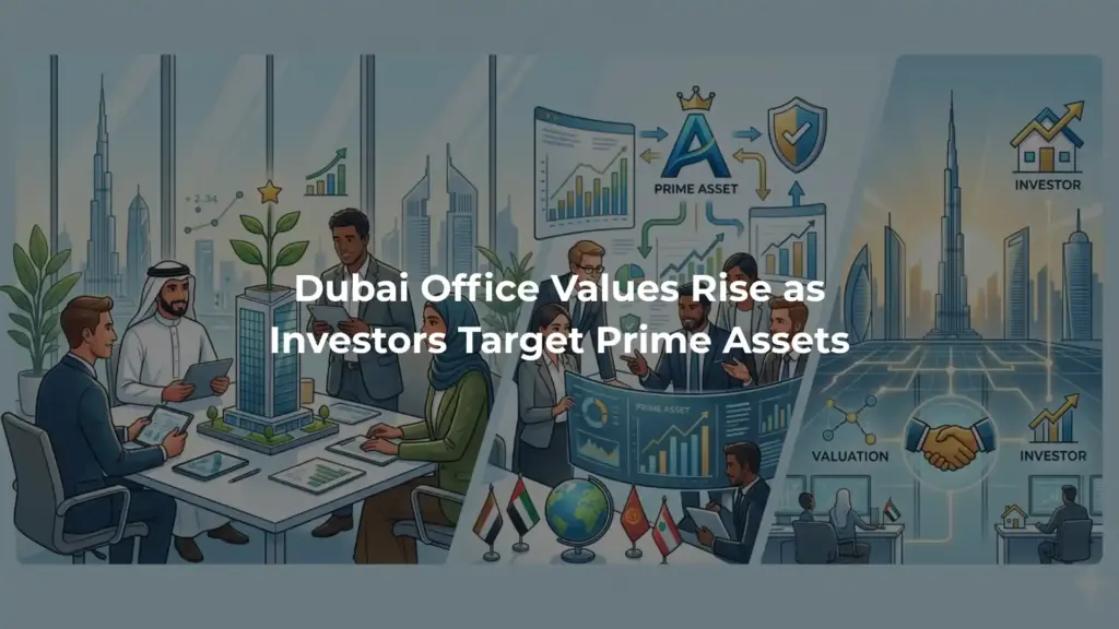 Dubai Office Values Rise as Investors Target Prime Assets