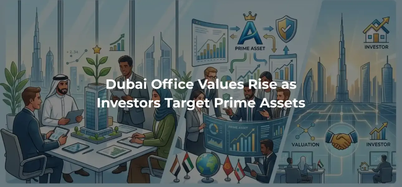 Dubai Office Values Rise as Investors Target Prime Assets