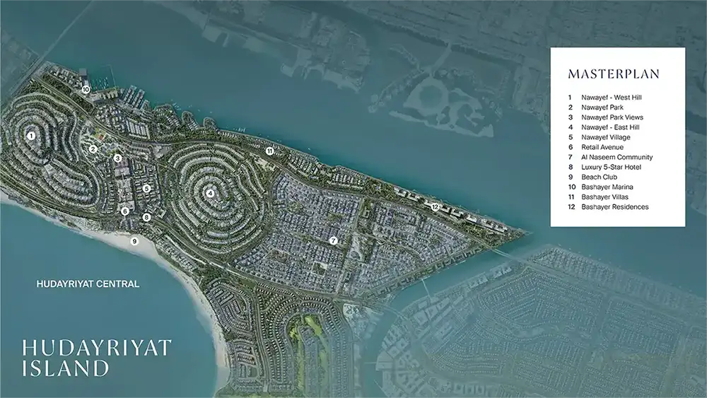 hudayriyat golf estates