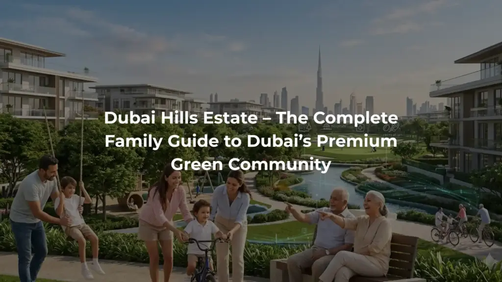 Dubai Hills Estate – The Complete Family Guide to Dubai’s Premium Green Community