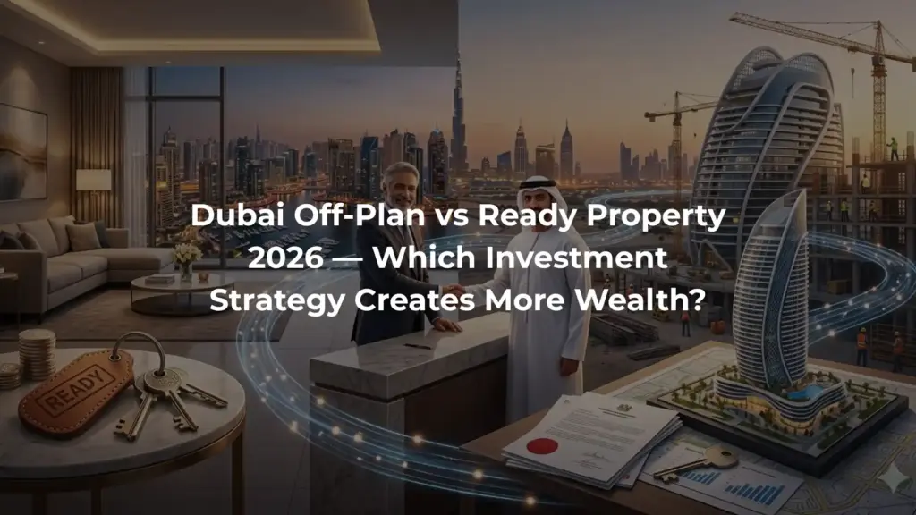Dubai Off-Plan vs Ready Property 2026 — Which Investment Strategy Creates More Wealth?