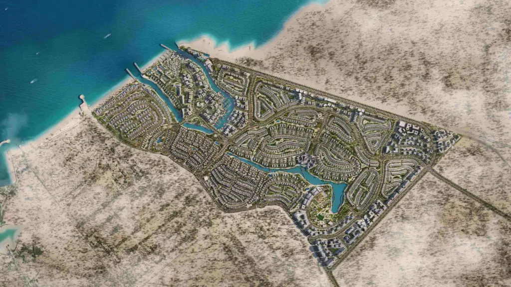 Y-Views Core Villas at Bayn map