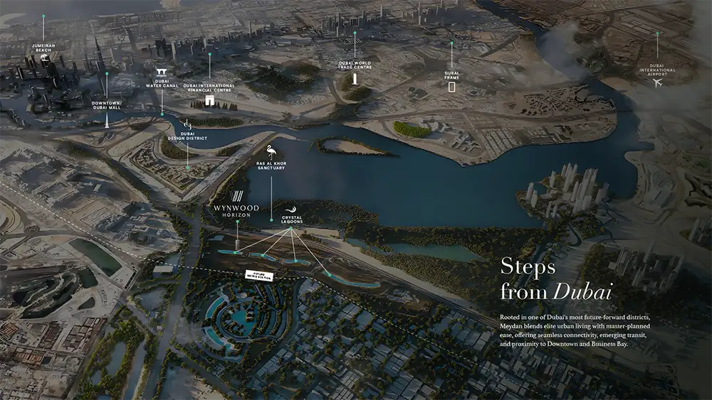 Wynwood Horizon at Meydan by Imtiaz Developments Location Map