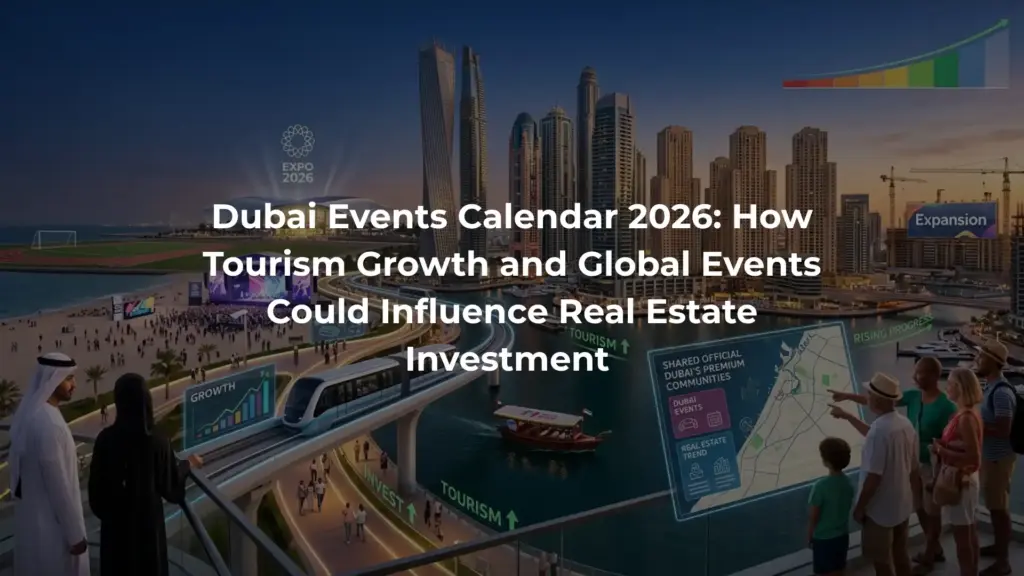 Dubai Events Calendar 2026: How Tourism Growth and Global Events Could Influence Real Estate Investment