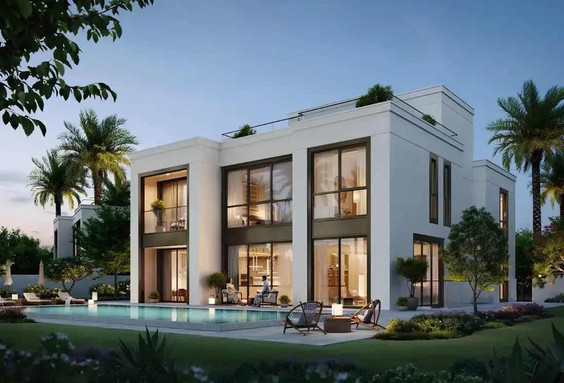 Address Villas Tierra five-bedroom villa with pool at The Oasis by Emaar