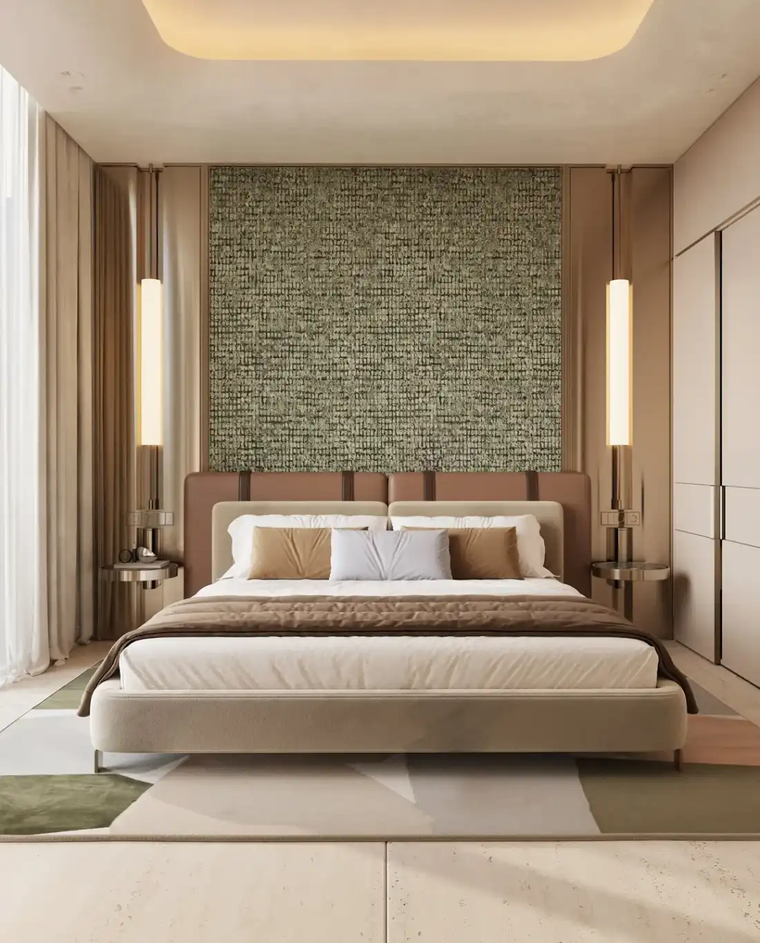 Binghatti Spectre apartment bedroom interior