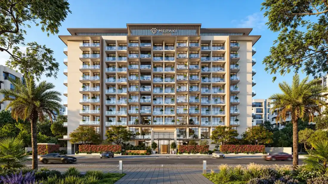 Celeste by Meraki residential building in Dubai South