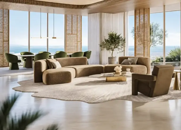 Christian A. Rockefeller Business Tower office lounge