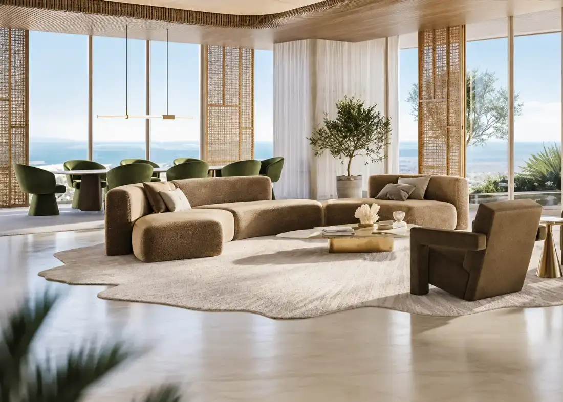 Christian A. Rockefeller Business Tower office lounge