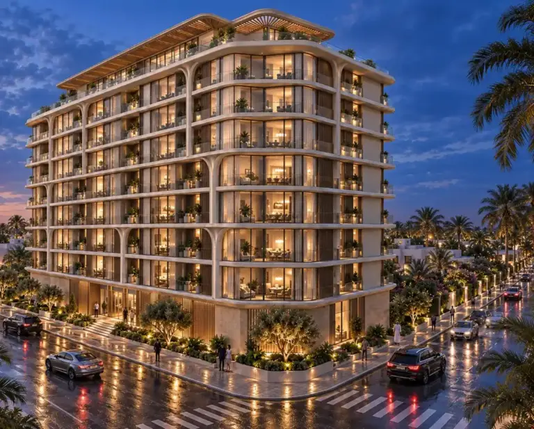 Lunara Tower at Majan, Dubai by Saeed Tarrad Development