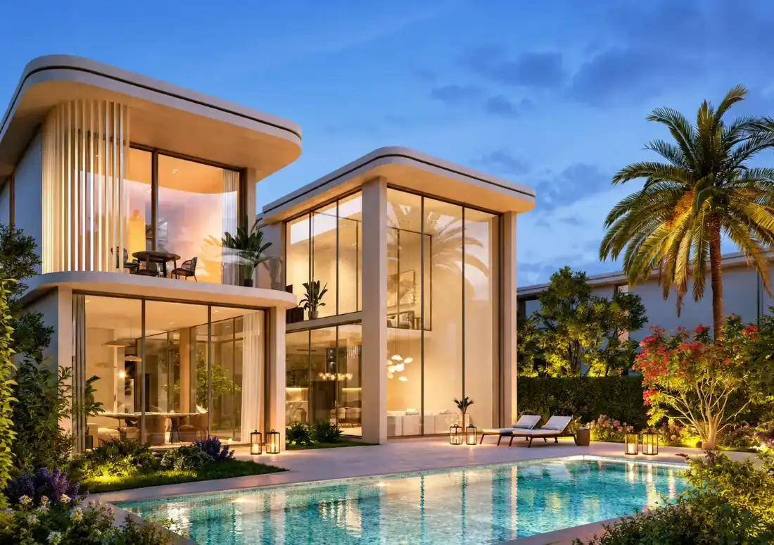 Manchester City Yas Residences Phase 2 standalone villa with private pool on Yas Canal, Abu Dhabi