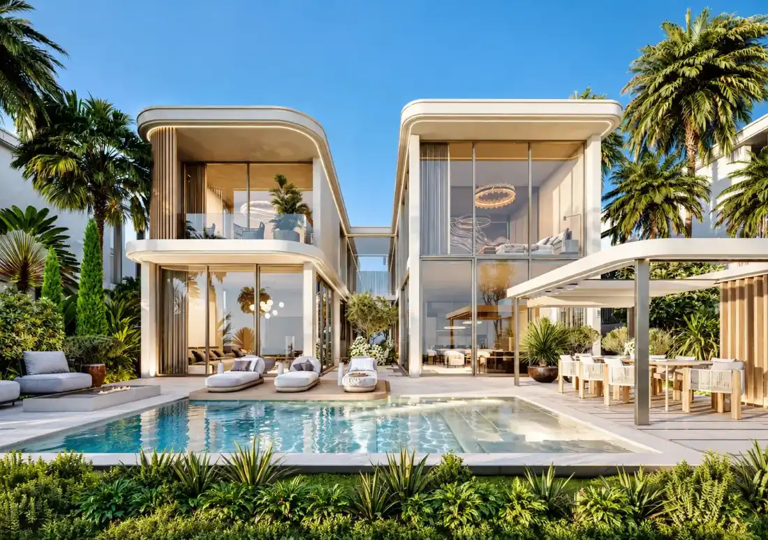 Manchester City Yas Residences Phase 2 contemporary villa with pool and terraces