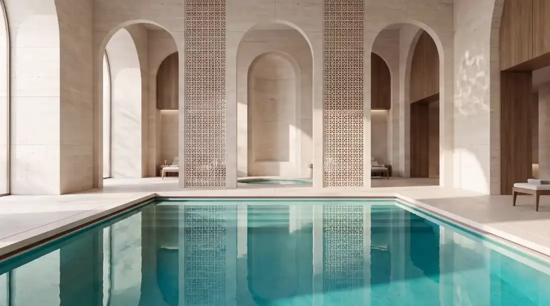 Richmond Residences indoor swimming pool