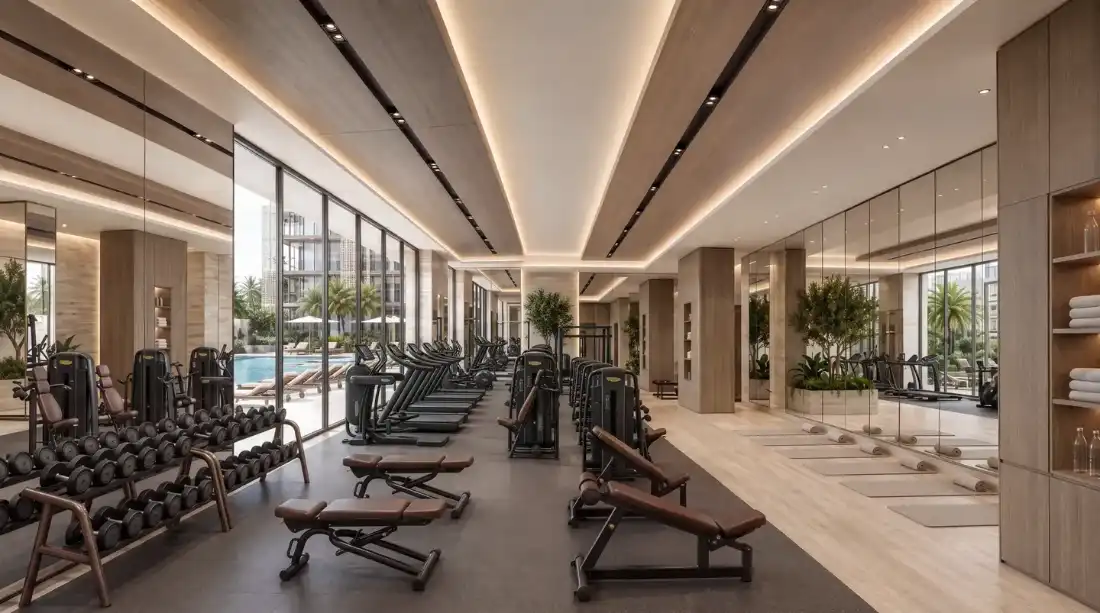 Richmond Residences gym and fitness centre