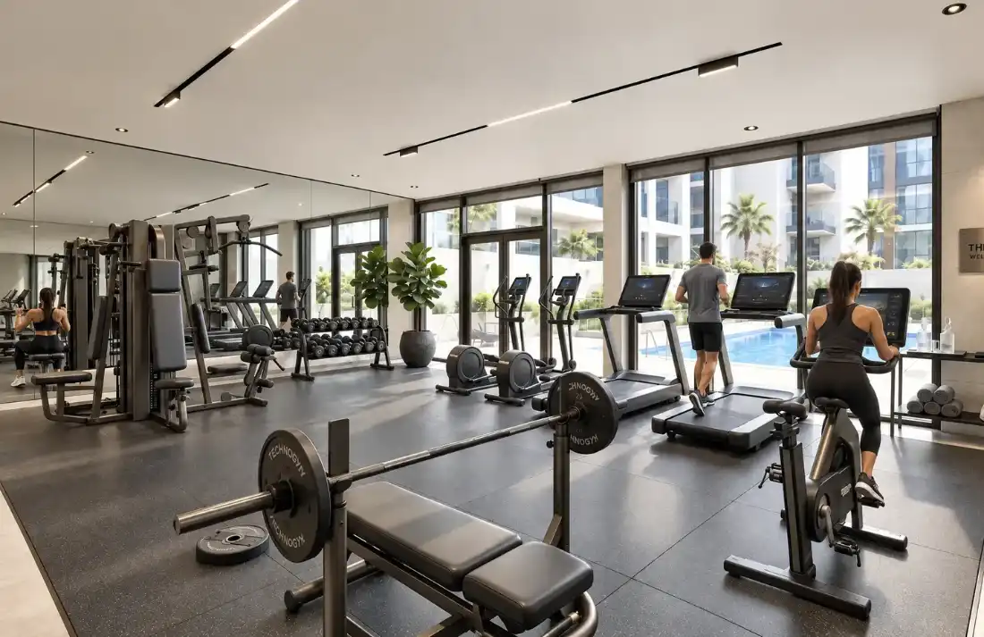 Trace Park residents' gym