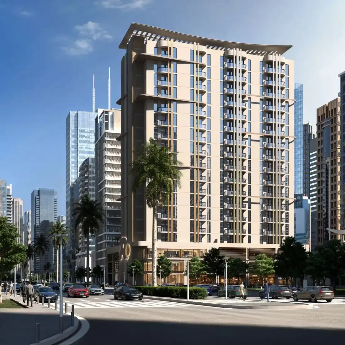 Verso by Reportage residential tower at Meydan Horizon, Dubai