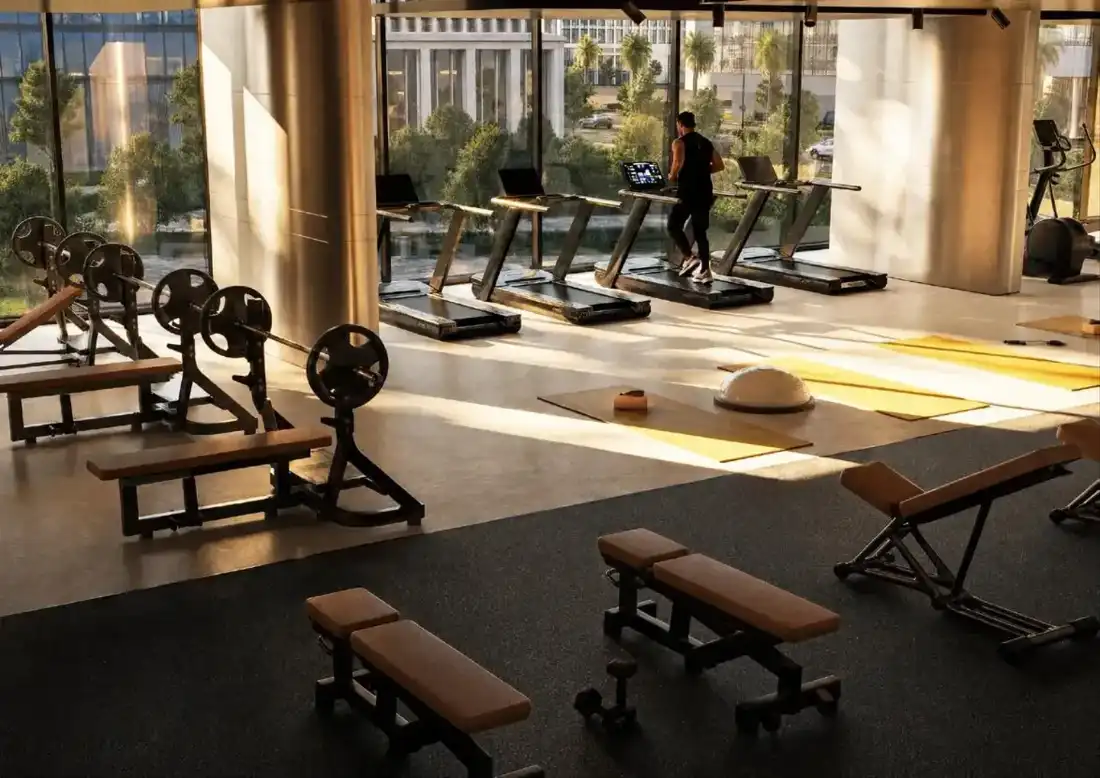 Verso residents' gym